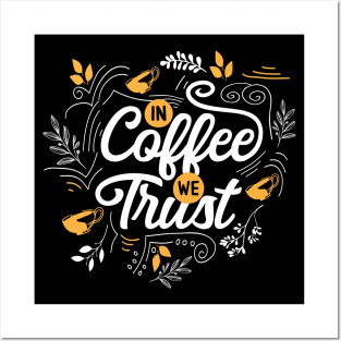 In coffee we trust 3 Posters and Art